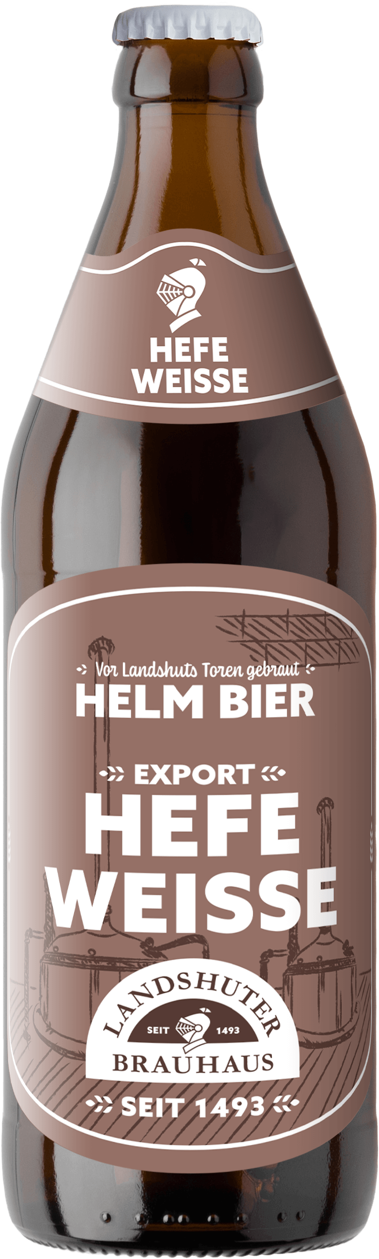 Flasche Landshuter Hefeweisse Export