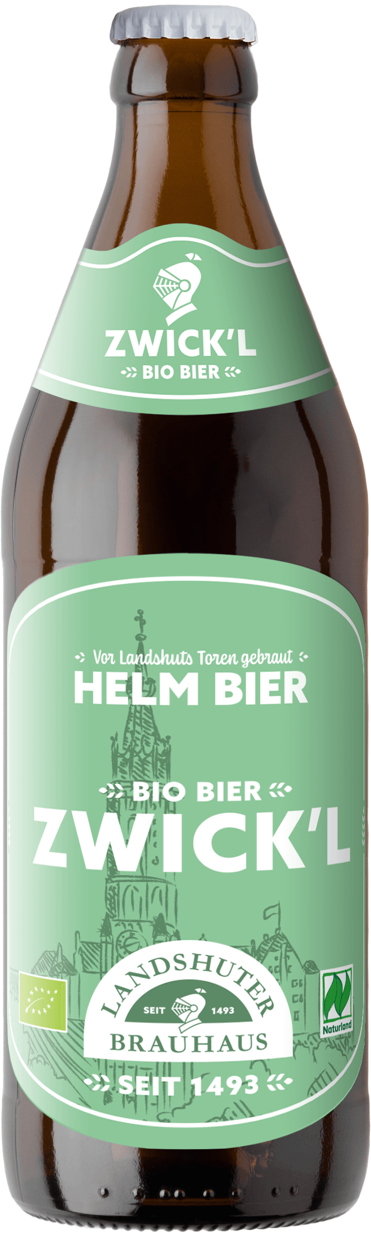 Flasche Landshuter Bio Zwickl
